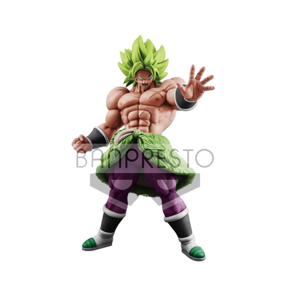 Figurine DBZ Super King Clustar - Super Saiyan Broly Full Power Overseas Limited 30cm