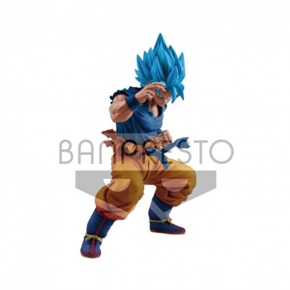 Figurine DBZ - Son Goku Super Saiyan God Blue Masterlise Overseas Limited 20cm
