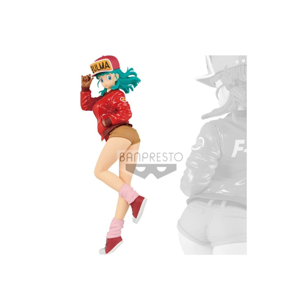 Figurine DBZ - Bulma II Red Glitter & Glamours 25cm