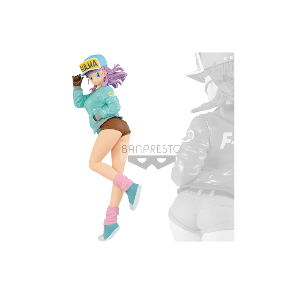 Figurine DBZ - Bulma II Blue Glitter & Glamours 25cm