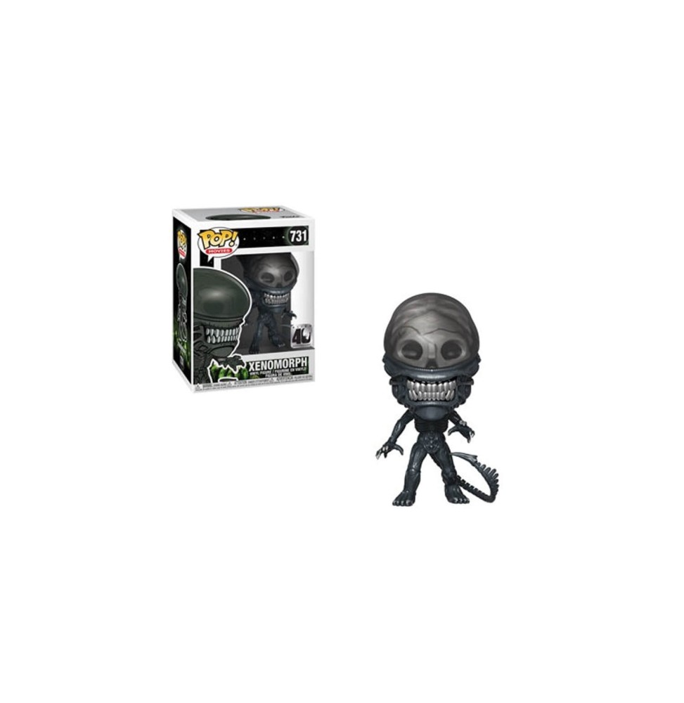 Figurine Alien - Alien Black Xenomorph 40Th Anniversary Pop 10cm