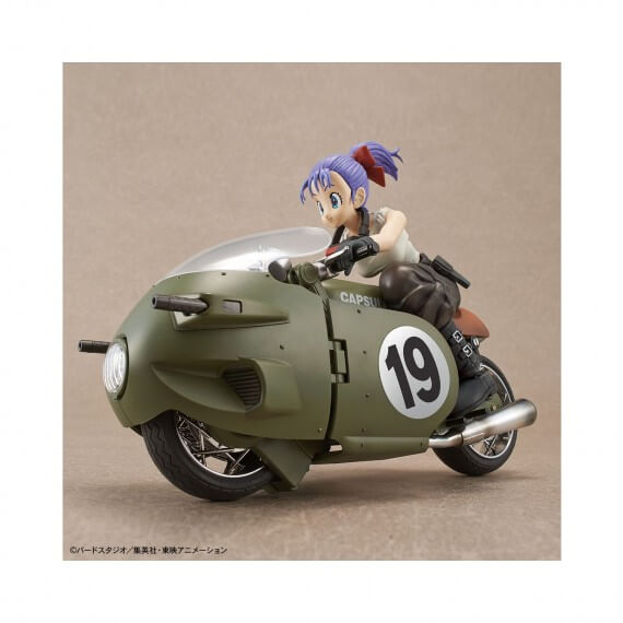 Maquette DBZ - Bulma Variable N°19 Motorcycle Figure-Rise 16cm