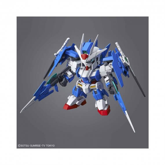 Maquette Gundam - Cross Silhouette Gundam 00 Diver Ace Gunpla SD 06 8cm