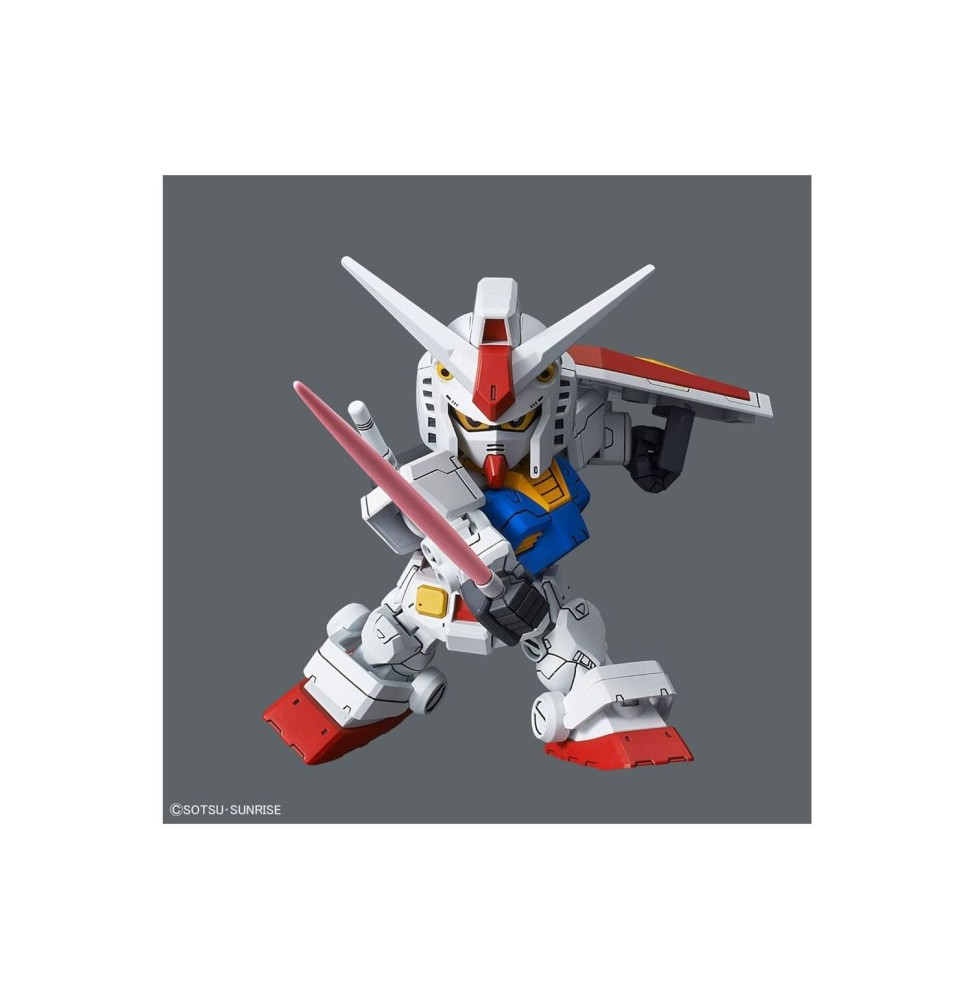 Maquette Gundam - Cross Silhouette Rx-78-2 Gundam Gunpla SD 01 8cm