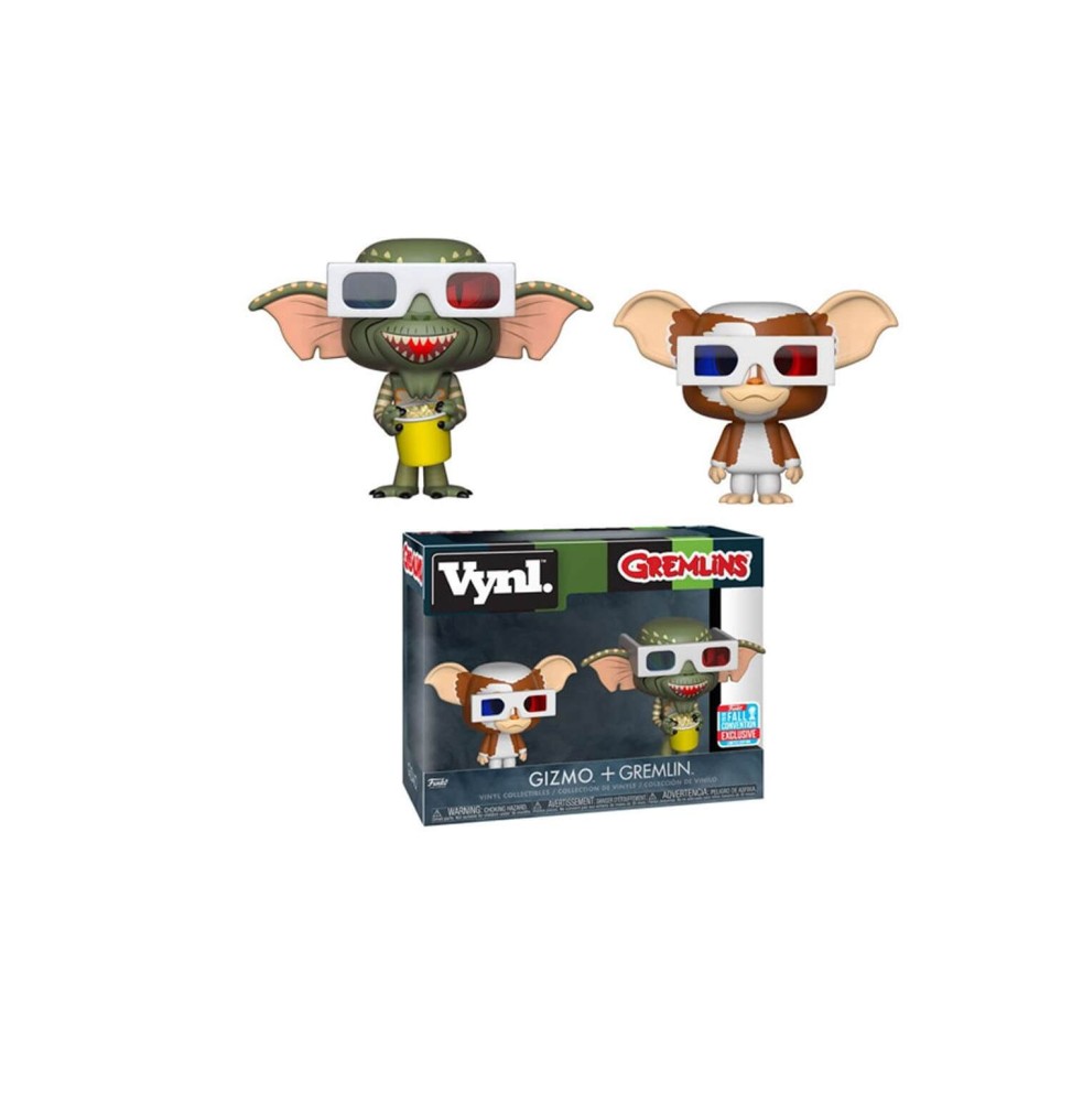 Figurine Gremlins - 2-Pack Gizmo & Gremlin Exclu Vynl 10cm