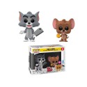 Figurine Hanna Barbera Tom & Jerry - 2-Pack Tom & Jerry Flocked Exclu Pop 10cm