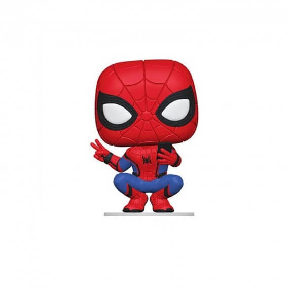 Figurine Marvel Spider-Man Far From Home - Spider-Man Hero Suit Pop 10cm