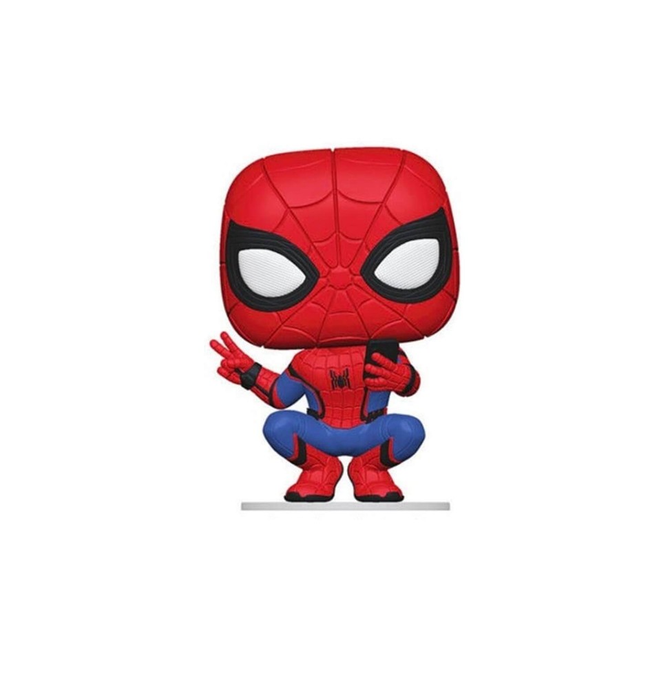 Figurine Marvel Spider-Man Far From Home - Spider-Man Hero Suit Pop 10cm