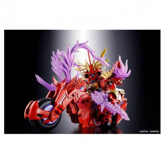 Maquette Gundam - Lyu Bu Sinanju Red Hare Gunpla SD 08 8cm