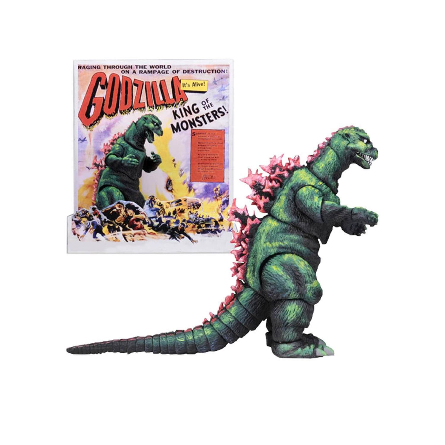 Figurine Godzilla NECA Godzilla 1956 Movie Poster 18cm 0634482428863 