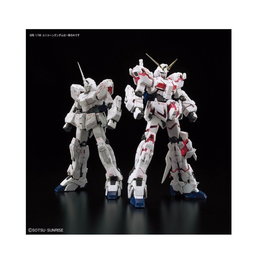 Maquette Gundam - Unicorn Gundam Premium Unicorn Mode Box RG 1/144 13cm