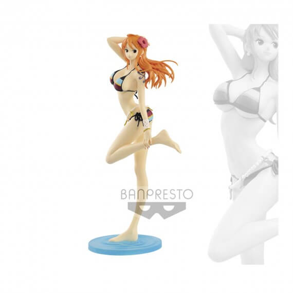 Figurine One Piece - Walk Style Nami Ver A Glitter & Glamours 25cm