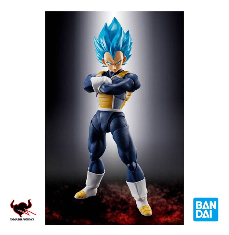 Figurine DBZ - Super Saiyan God Super Saiyan Vegeta SH Figuarts 14cm