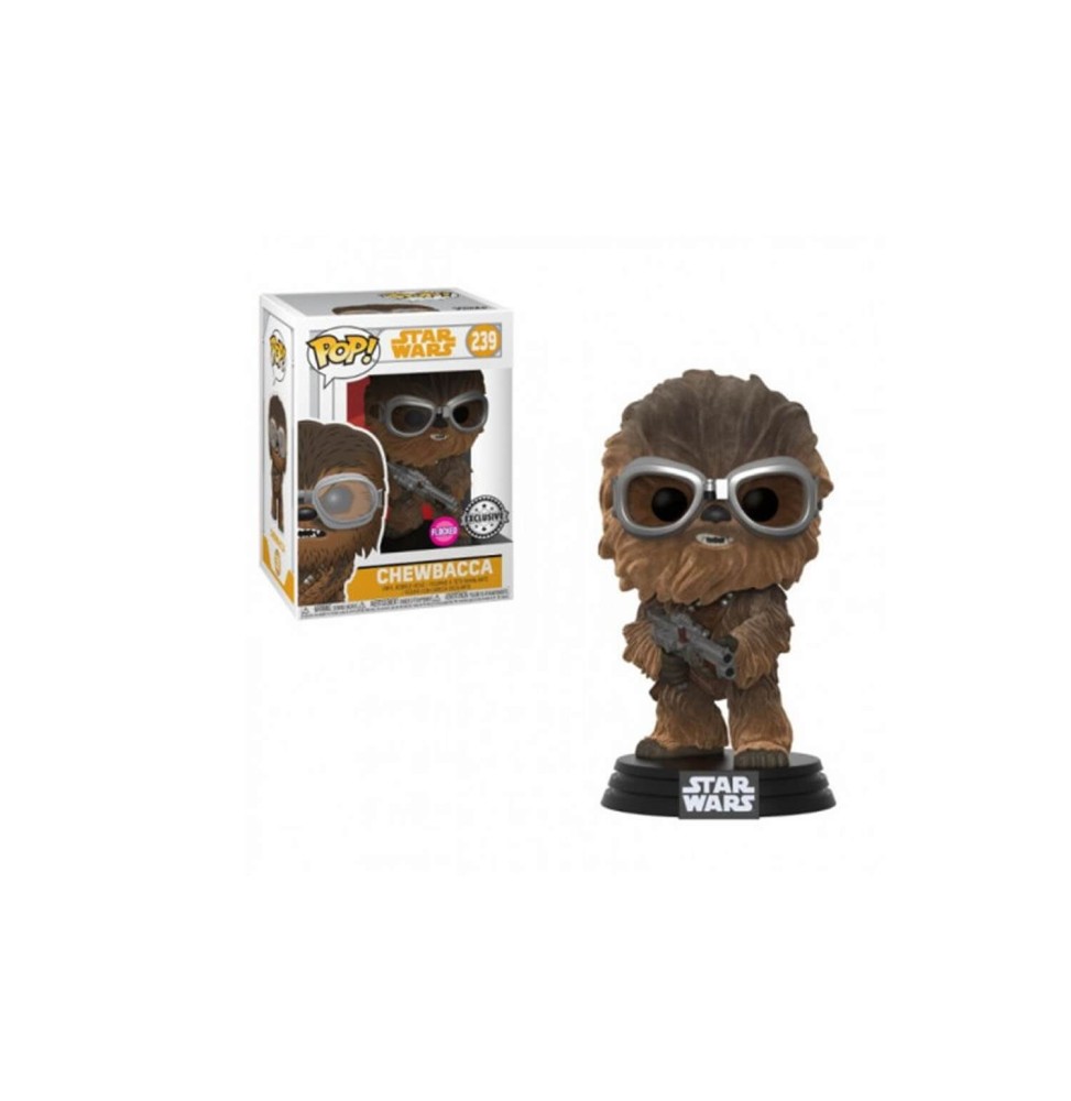 Figurine Star Wars Solo - Chewbacca Flocked Exclu Pop 10cm