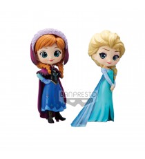 Figurine Disney - 2-Pack Anna & Elsa Q Posket 14cm