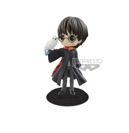 Figurine Harry Potter - Harry Potter & Hedwig Normal Color Q Posket 14cm