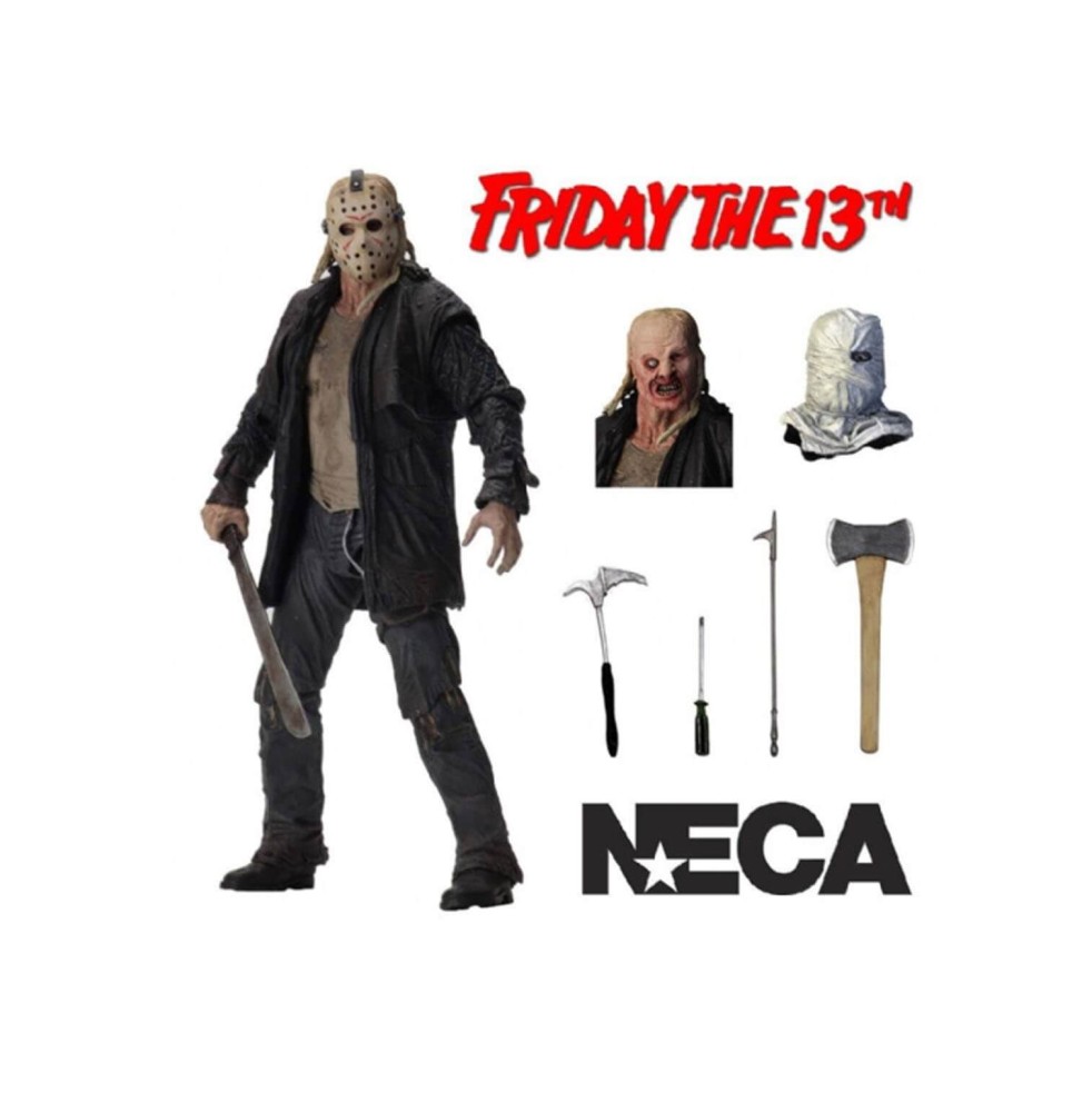 Figurine Freddy Vs Jason - Jason Voorhees Ultimate 18cm