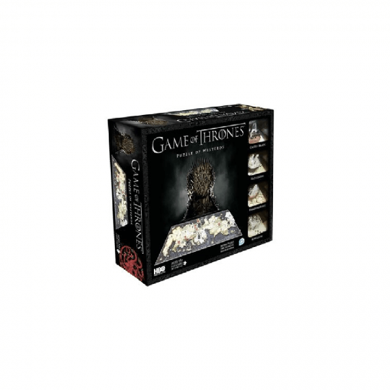 Puzzle 4D Game Of Thrones - Carte De Westeros 1400 Pcs