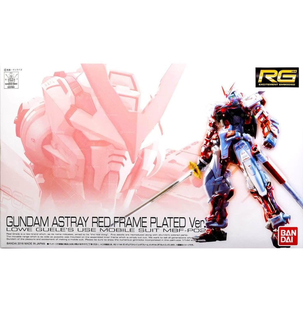 Maquette Gundam - Astray Red Frame SP Exclu Gundam Gunpla RG 1/144