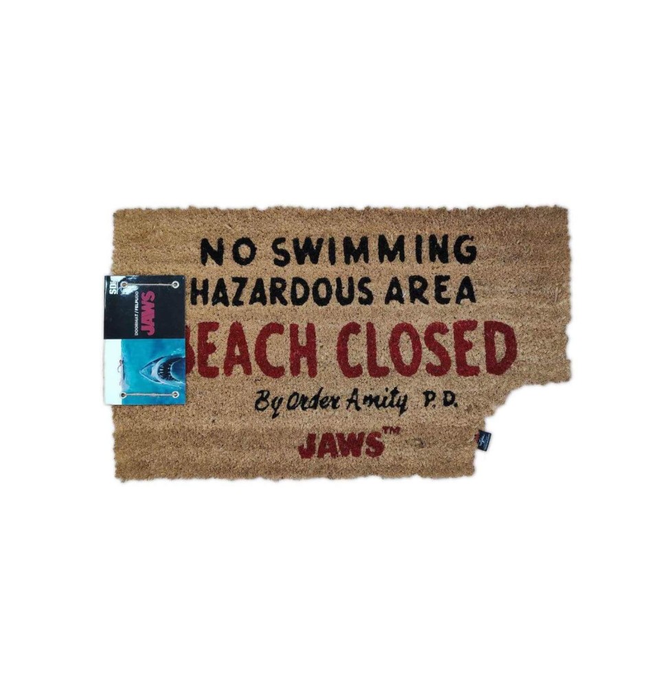 Paillasson Jaws - Beach Closed 73x43cm