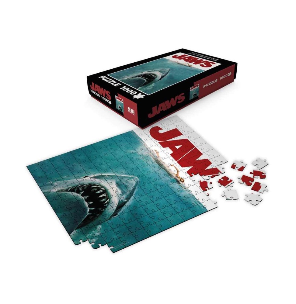 Puzzle Les Dents De La Mer - Affiche Jaws 1000pcs