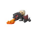Figurine Game of Thrones - Daenerys On Fiery Drogon Pop Rides 18cm