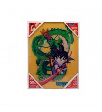 Poster En Verre DBZ - Goku et Shenron 30X40cm