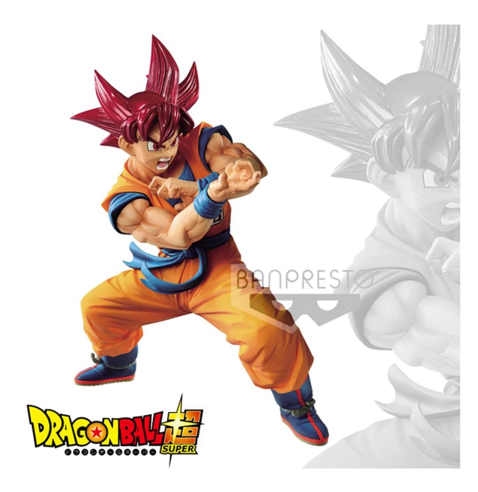 Figurine DBZ - Super Saiyan God Son Goku Blood Of Saiyans Special VI 17cm