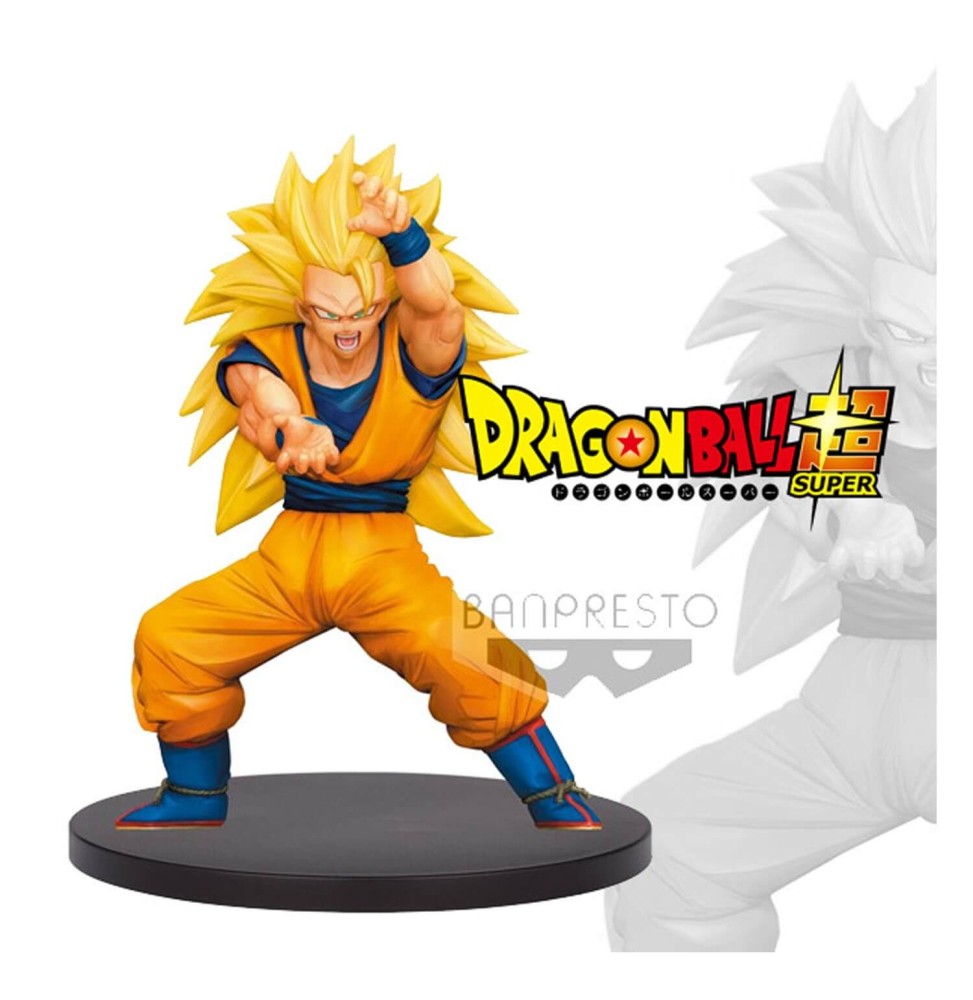 Figurine DBZ - Super Saiyan 3 Son Goku Chosenshiretsuden Vol 4 11cm