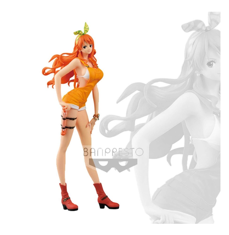 Figurine One Piece Glitter & Glamourous - Nami Ver A Stampede 25cm