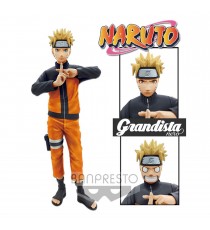 Figurine Naruto Shippuden - Uzumaki Naruto Grandista Nero 24cm