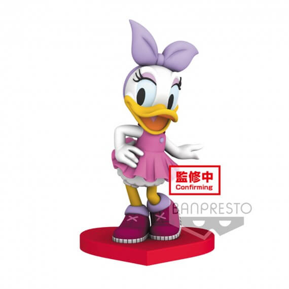 Figurine Disney - Daisy Duck Pink Dressed 10cm