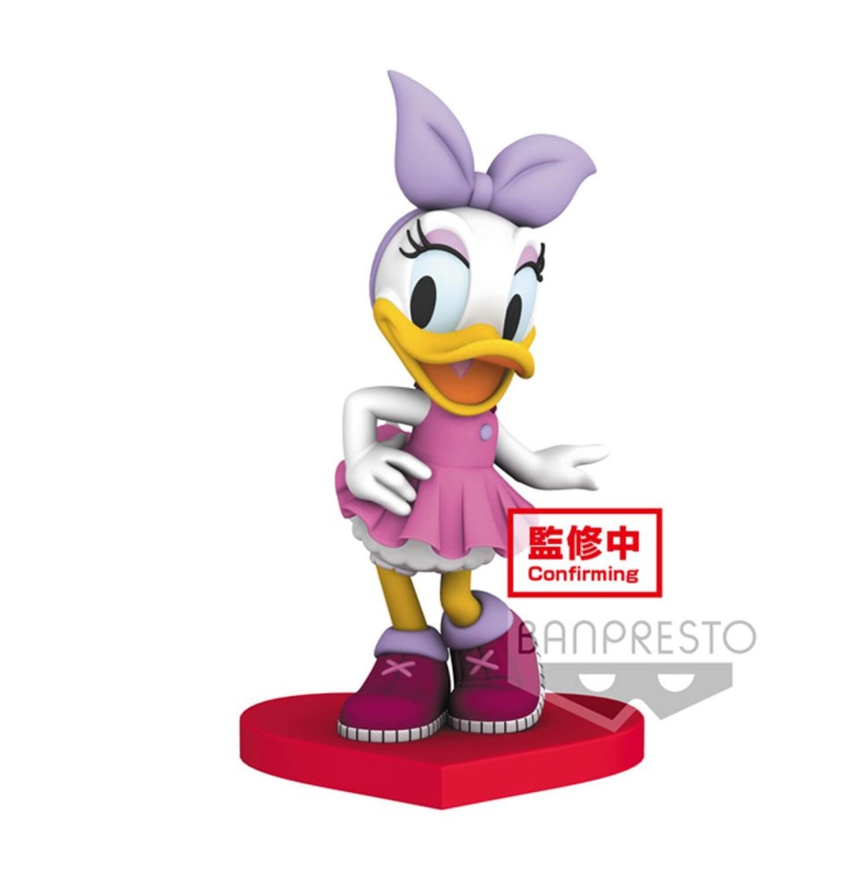 Figurine Disney - Daisy Duck Pink Dressed 10cm