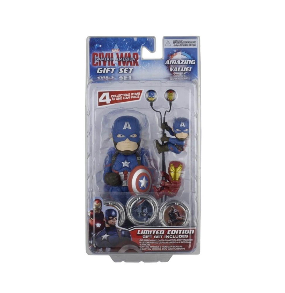 Gift Set Marvel - Captain America Scalers Ecouteurs Bodynkocker