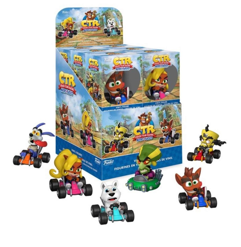 Figurine Crash Bandicoot Mystery Minis - 1 Boîte Au Hasard