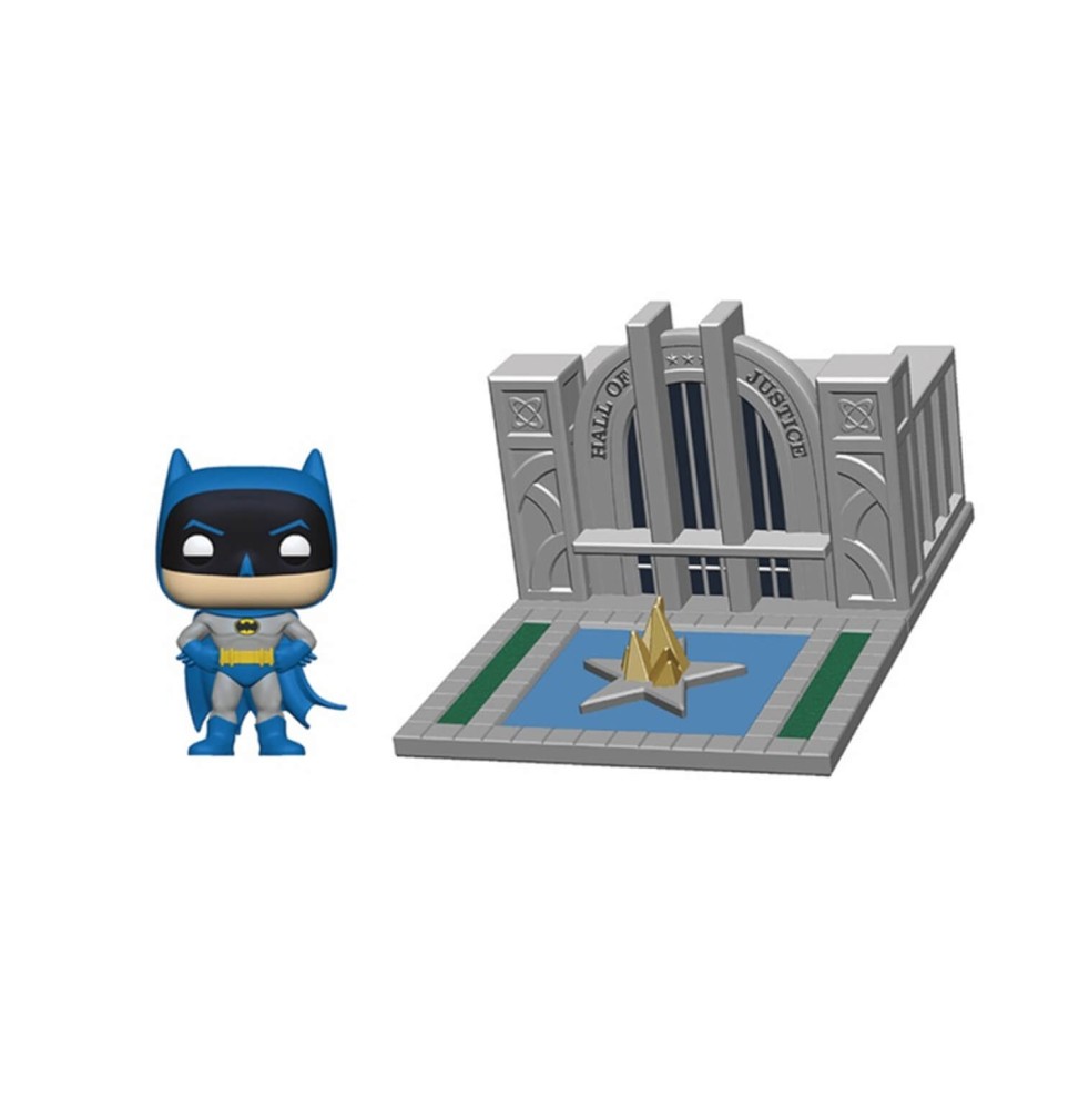 Figurine DC Heroes - Batman 80Th Hall Of Justice Pop 10cm