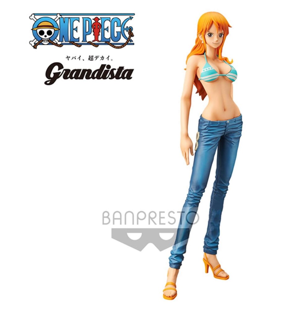 Figurine One Piece - Lady Nami Grandista Grandline Men 28cm