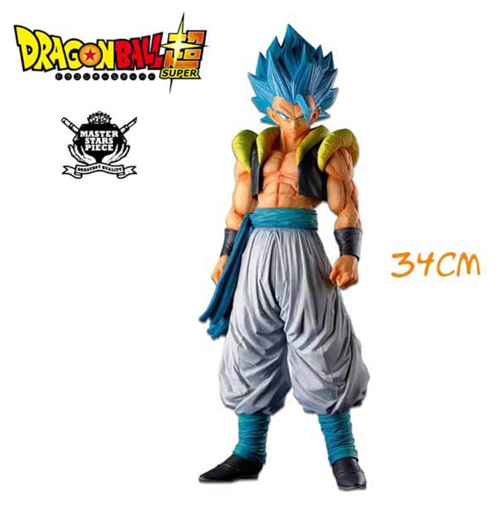 Figurine DBZ - Gogeta Super Saiyan Blue Super Master Stars Piece 34cm