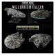 Maquette Star Wars - Millenium Falcon Premium Deluxe PG 1/75 Edition Led 48cm
