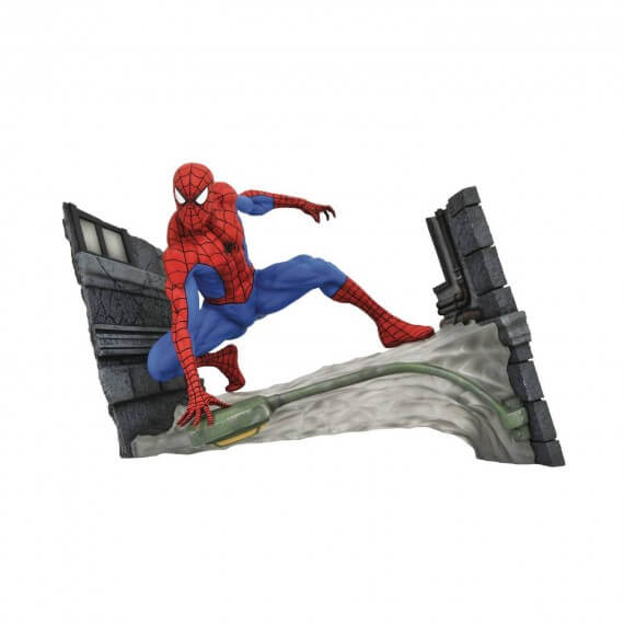Statue Marvel - Spider-Man Webbing Gallery 18cm