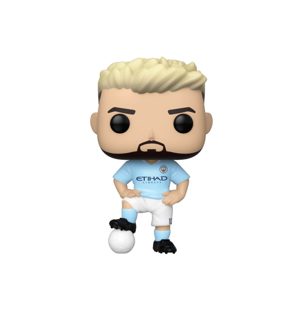 Figurine Football - Sergio Aguero Manchester Pop 10cm