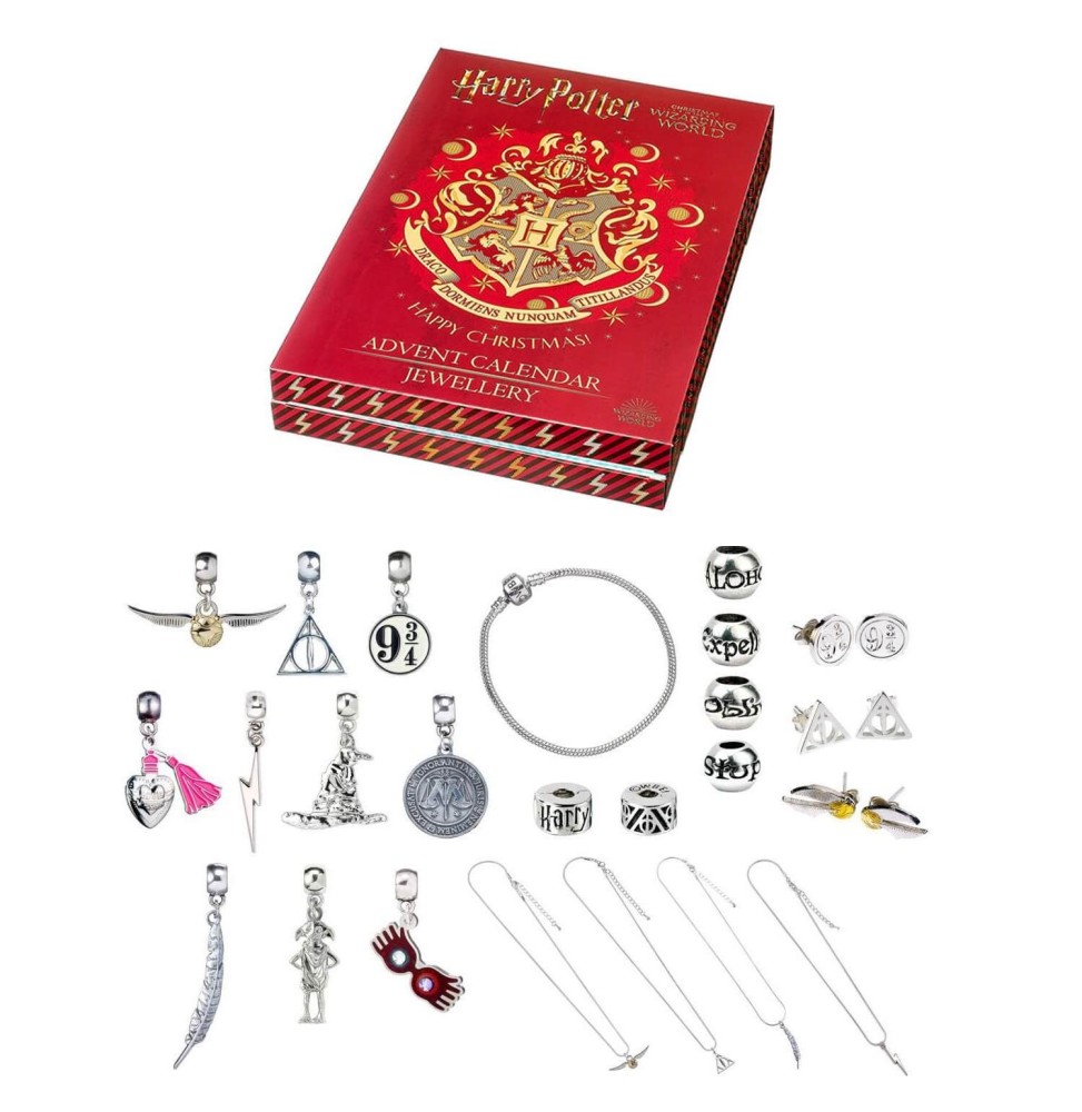 Calendrier de l'Avent Harry Potter Coffret Bijoux & Accessoires