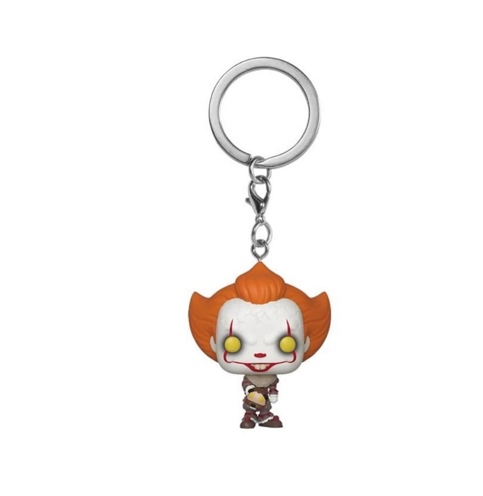 Porte Clé Ca - Pennywise W/ Beaver Hat Pocket Pop 5cm