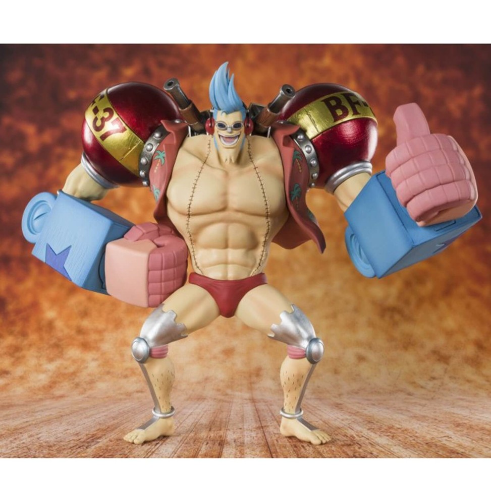 Figurine One Piece - Franky Cyborg Figuarts Zero 20cm