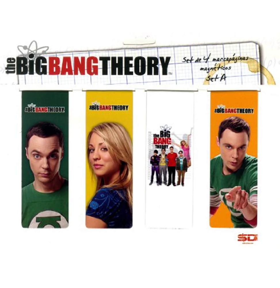 Marque Pages Big Bang Theory - Set A