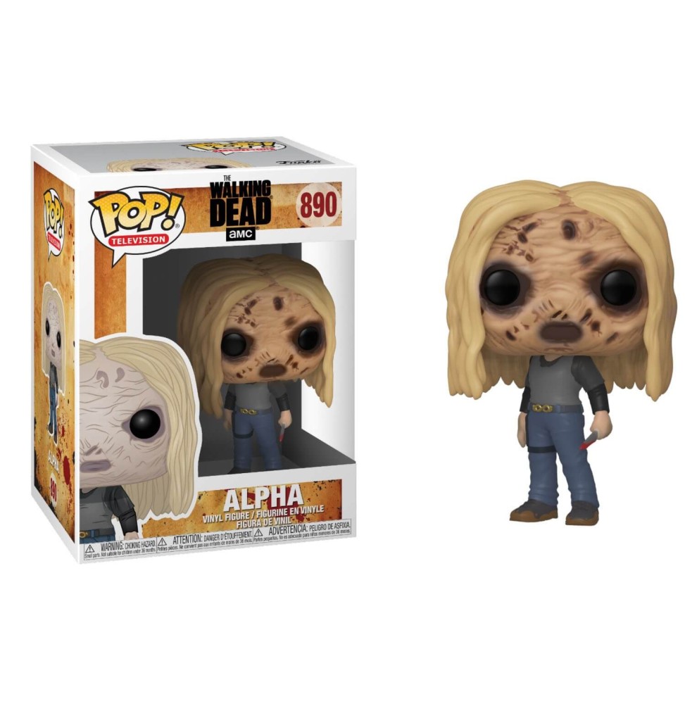 Figurine Walking Dead - Alpha W/ Mask Pop 10cm