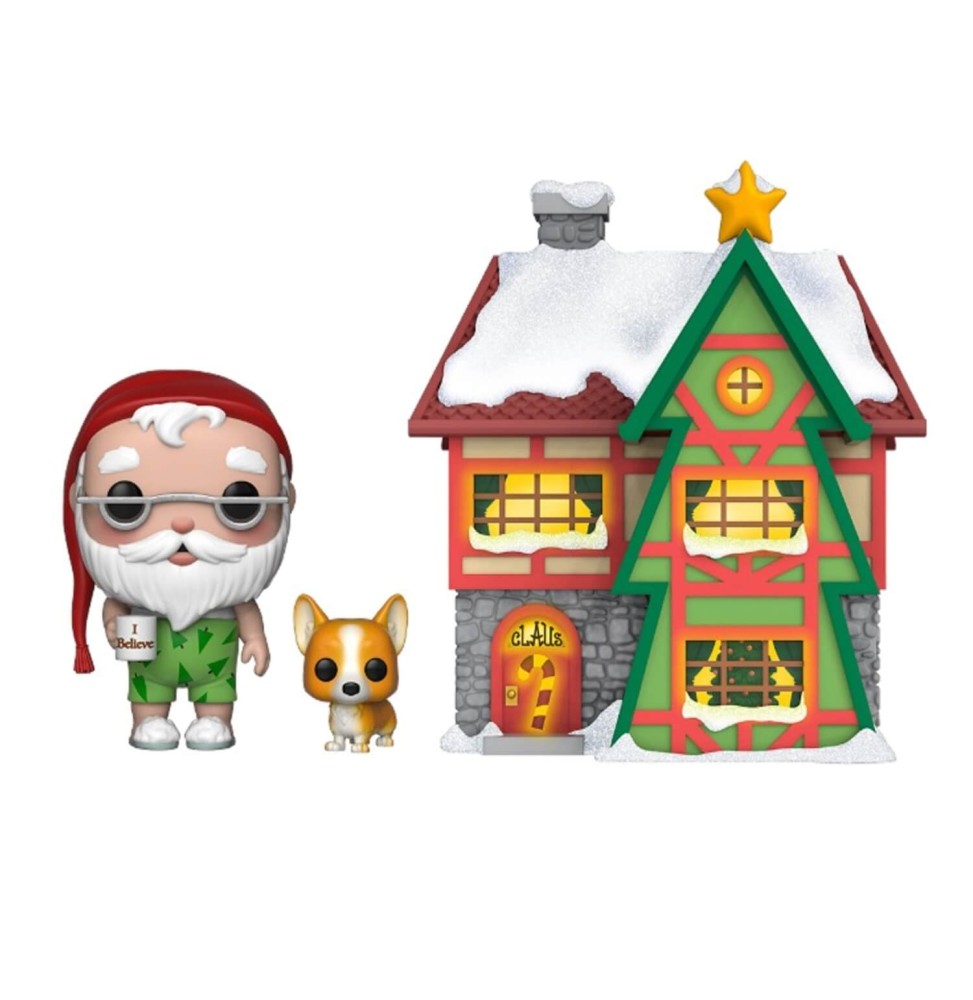 Figurine Holiday - Santa Claus House Pop Movie Moments 10cm