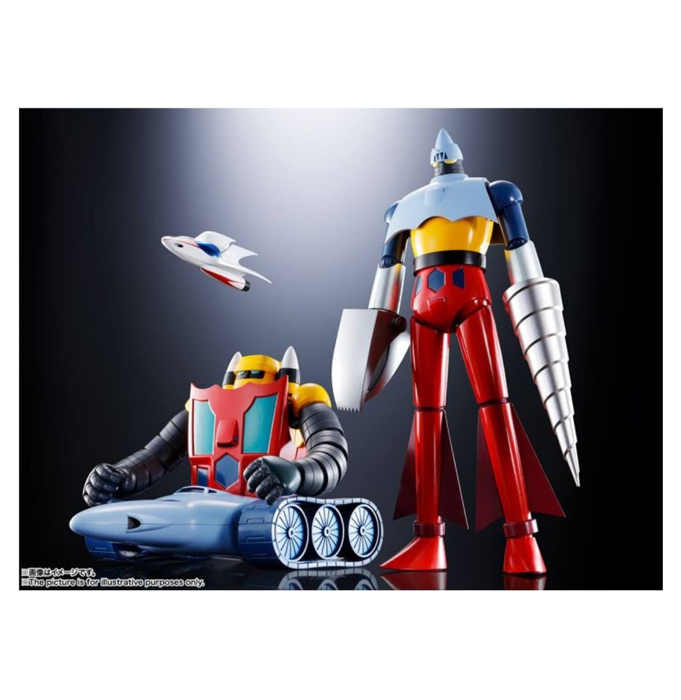 Figurine Getter - Getter Robo Soul of Chogokin GX-91 Getter 2&3 D.C. Tv Anime Version 18cm