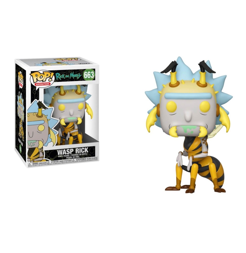 Figurine Rick & Morty - Wasp Rick Pop 10cm