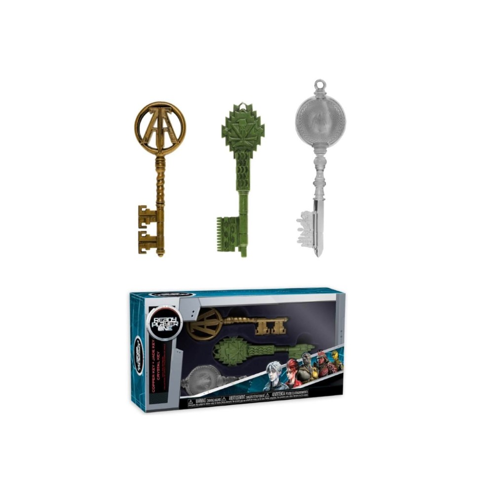 Réplique Ready Player One - Keys Jade Crystal Copper Set 7cm